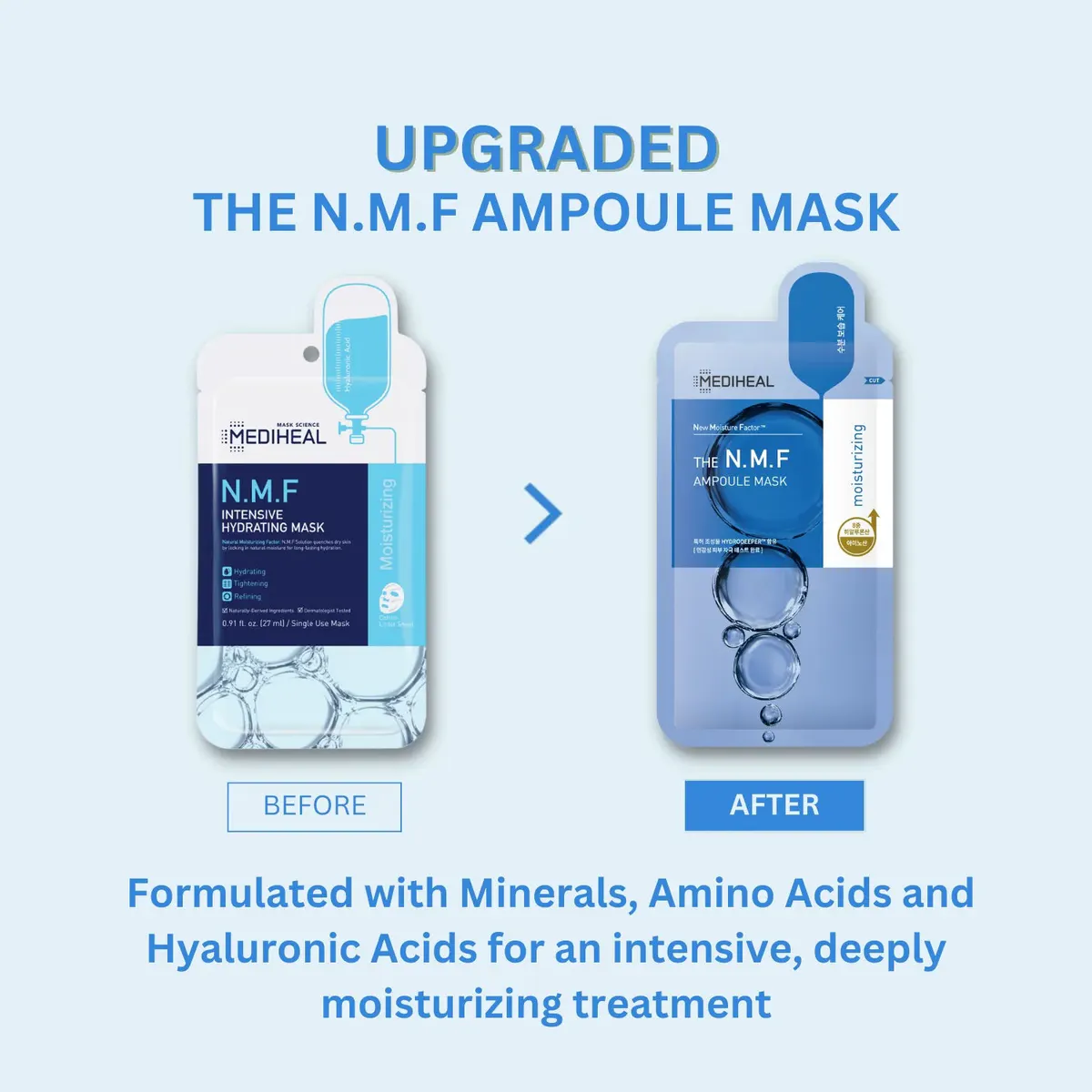 MEDIHEAL The N.M.F Ampoule Sheet Mask, view 5