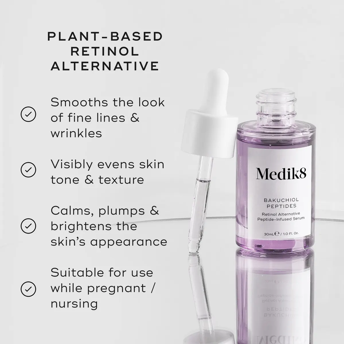 Medik8 Bakuchiol Peptides Serum 30ml, view 2