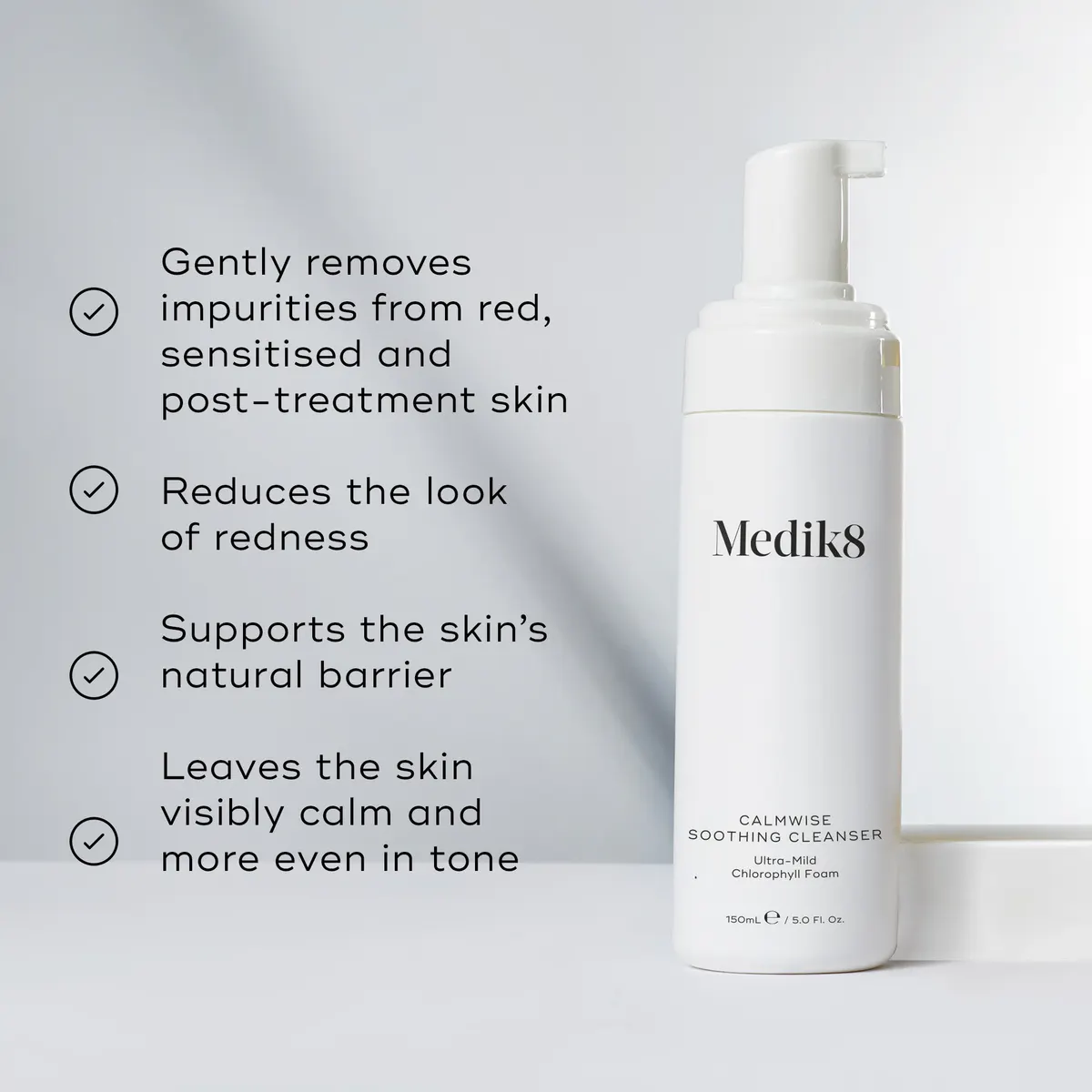 Medik8 Calmwise Soothing Cleanser Foam 150ml, view 2