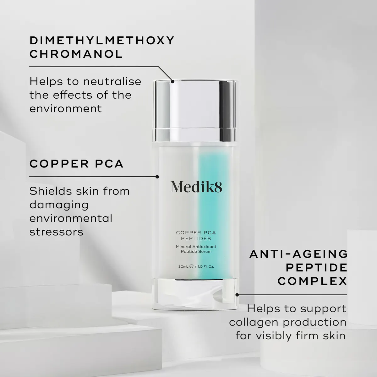 Medik8 Copper PCA Peptides Serum 30ml, view 3
