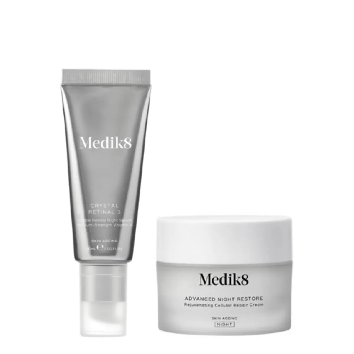 Medik8 Crystal Retinal 3 and Advanced Night Restore Bundle