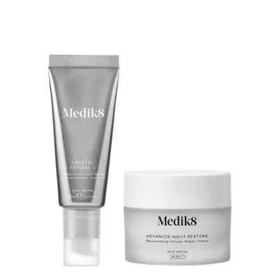 Medik8 Crystal Retinal 3 and Advanced Night Restore Bundle