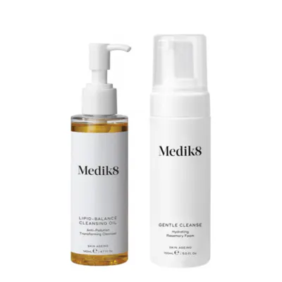 Medik8 Lipid-Balance Cleansing Oil and Gentle Cleanse Bundle