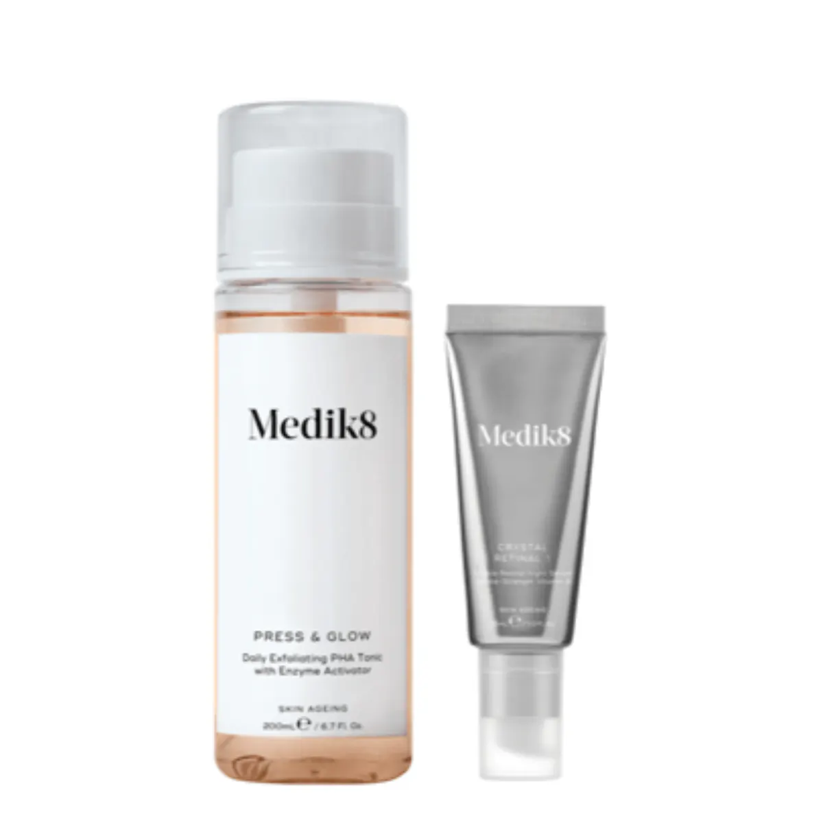 Medik8 Press and Glow and Crystal Retinal 1 Bundle
