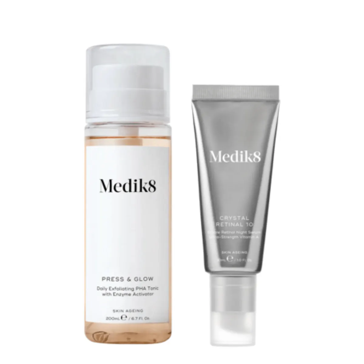Medik8 Press and Glow and Crystal Retinal 10 Bundle