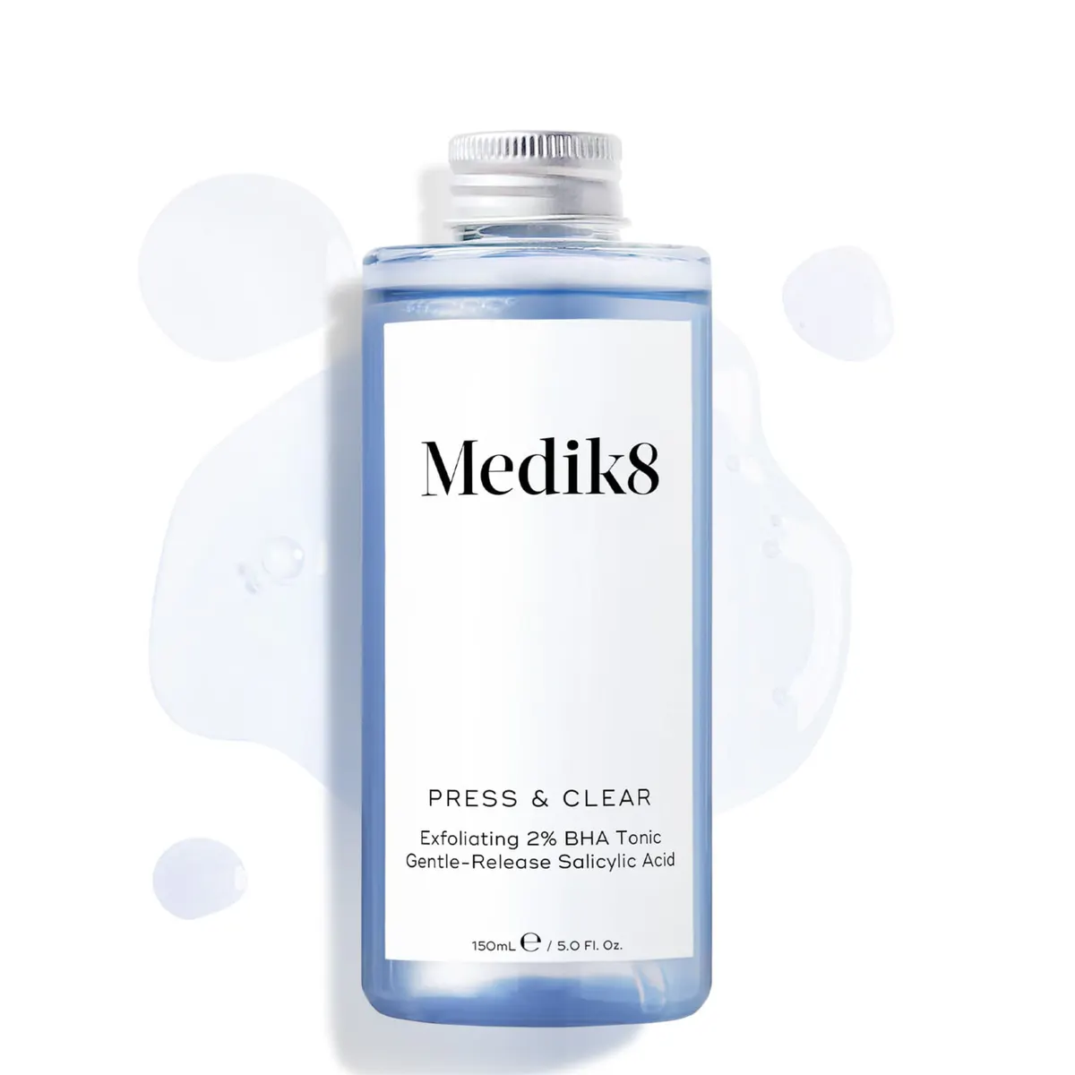 Medik8 Press & Clear Exfoliating BHA Tonic Refill 150ml