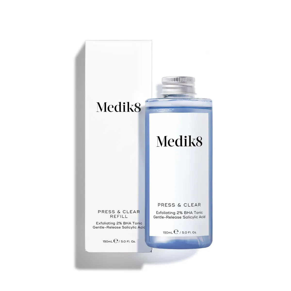 Medik8 Press & Clear Exfoliating BHA Tonic Refill 150ml, view 6