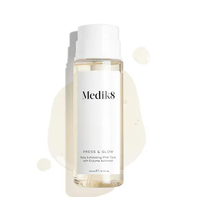 Medik8 Press & Glow Daily Exfoliating PHA Tonic 200ml