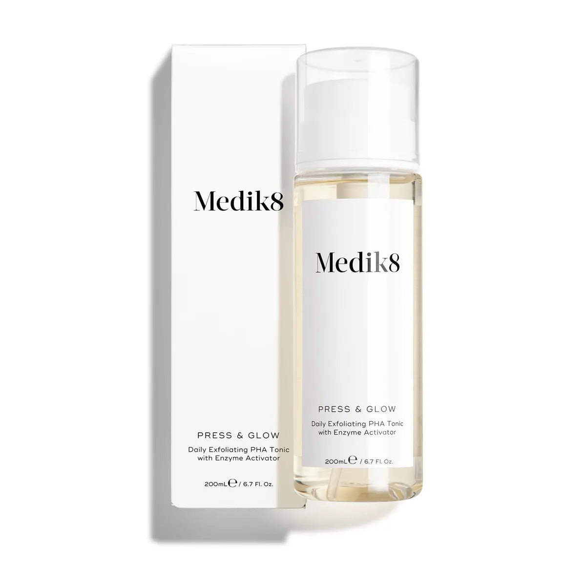 Medik8 Press & Glow Daily Exfoliating PHA Tonic 200ml, view 6