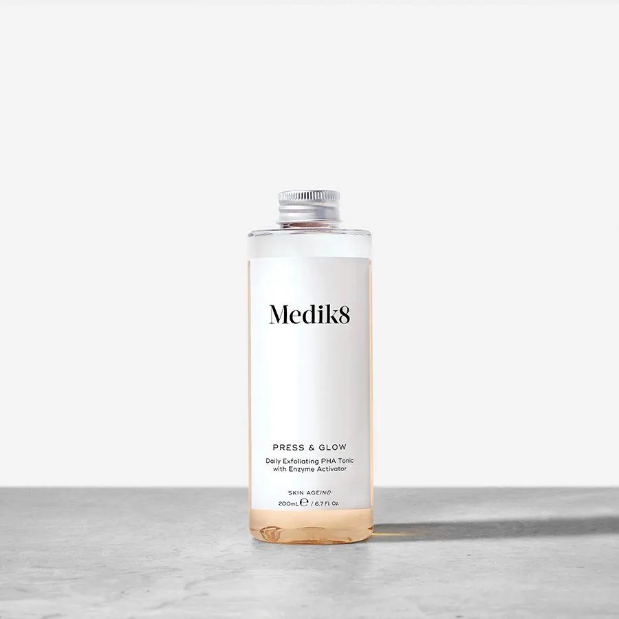 Medik8 Press & Glow Daily Exfoliating PHA Tonic Refill 200ml, view 8