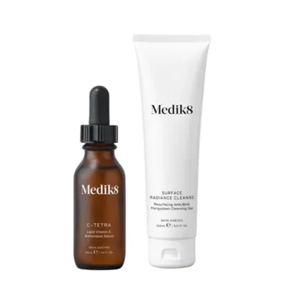 Medik8 Surface Radiance Cleanse and C-Tetra Bundle