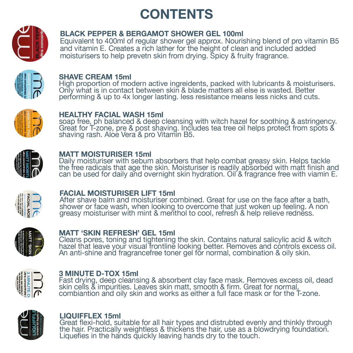 men-ü Selection Box Grooming Essentials, view 3