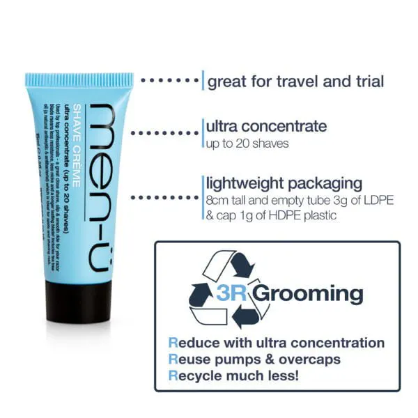 men-ü Shave Crème Buddy Tube 15ml, view 3