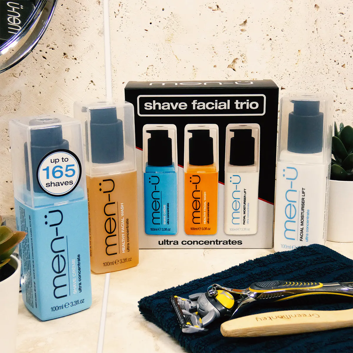 men-ü Shave Facial Trio, view 2