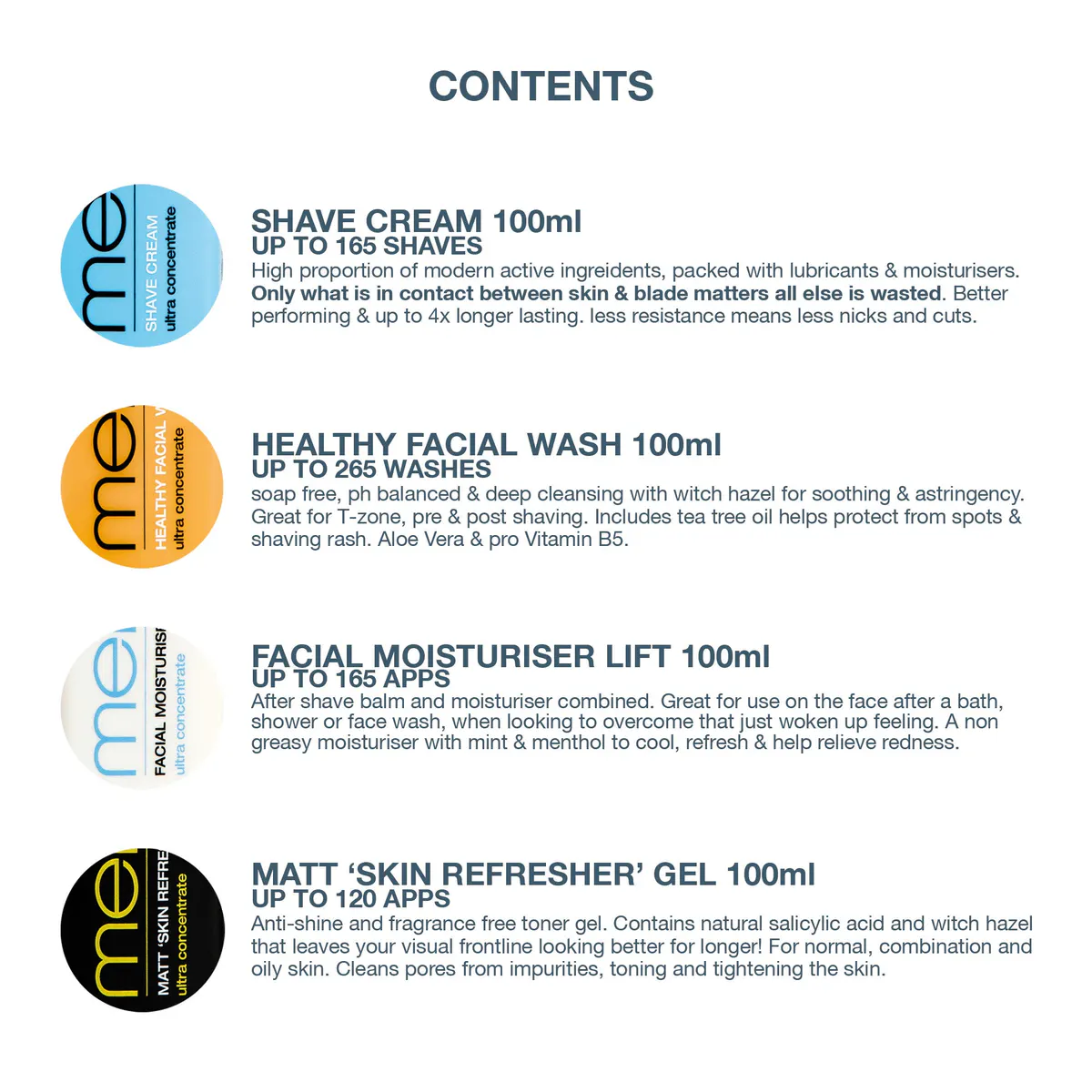 men-ü Ultimate Shave / Skin Kit, view 4