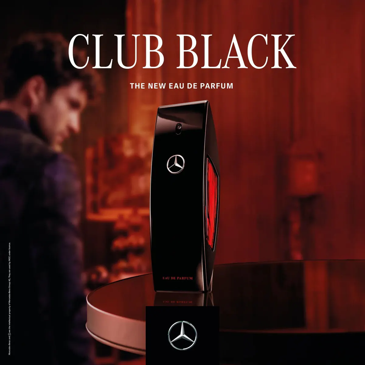 Mercedes Benz Club Black EDP 100ML, view 5