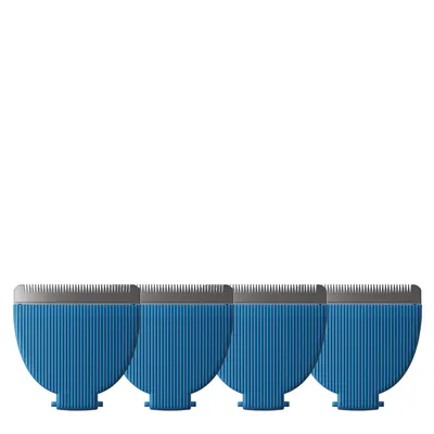 Meridian The Trimmer Replacement Blade Quad Bundle - Ocean