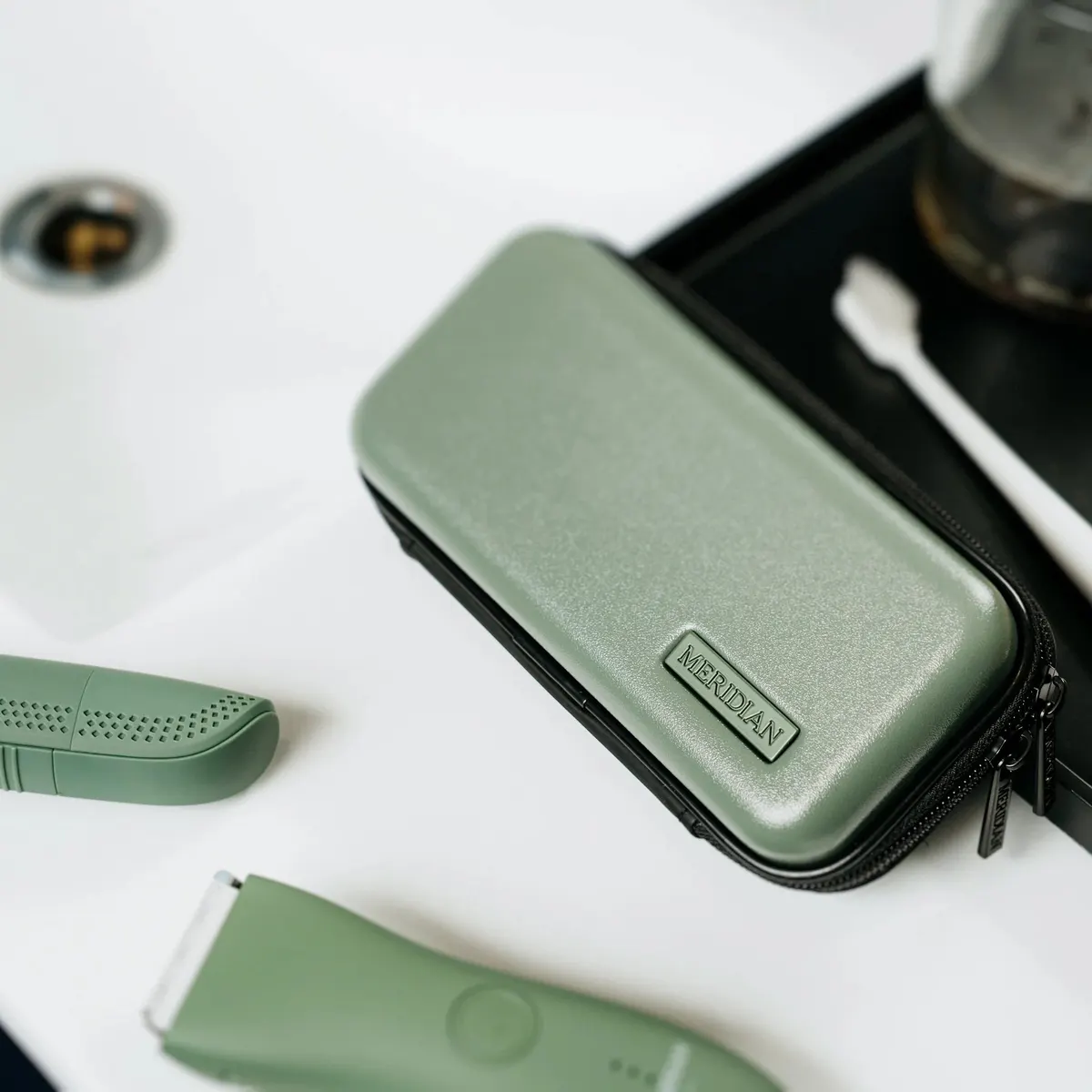 Meridian Travel Case - Sage, view 3