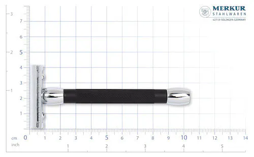 Merkur 20C Long Handle Safety Razor Black, view 4
