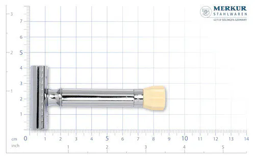 Merkur 500 Progress Chrome Plated Safety Razor, view 4