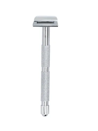 Merkur 907C Beard & Moustache Detailing Safety Razor Chrome