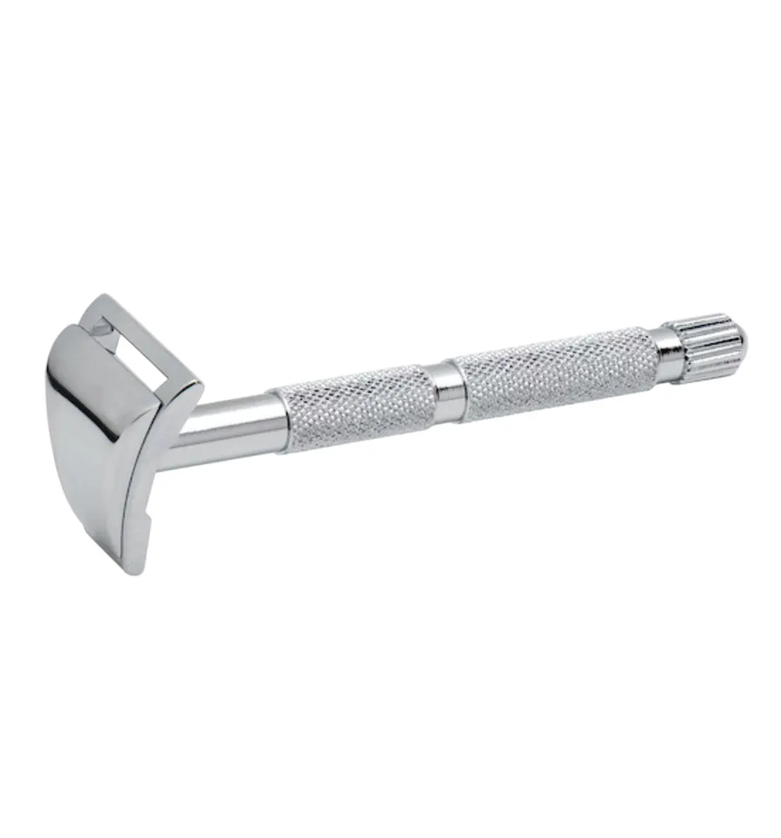 Merkur 907C Beard & Moustache Detailing Safety Razor Chrome, view 3