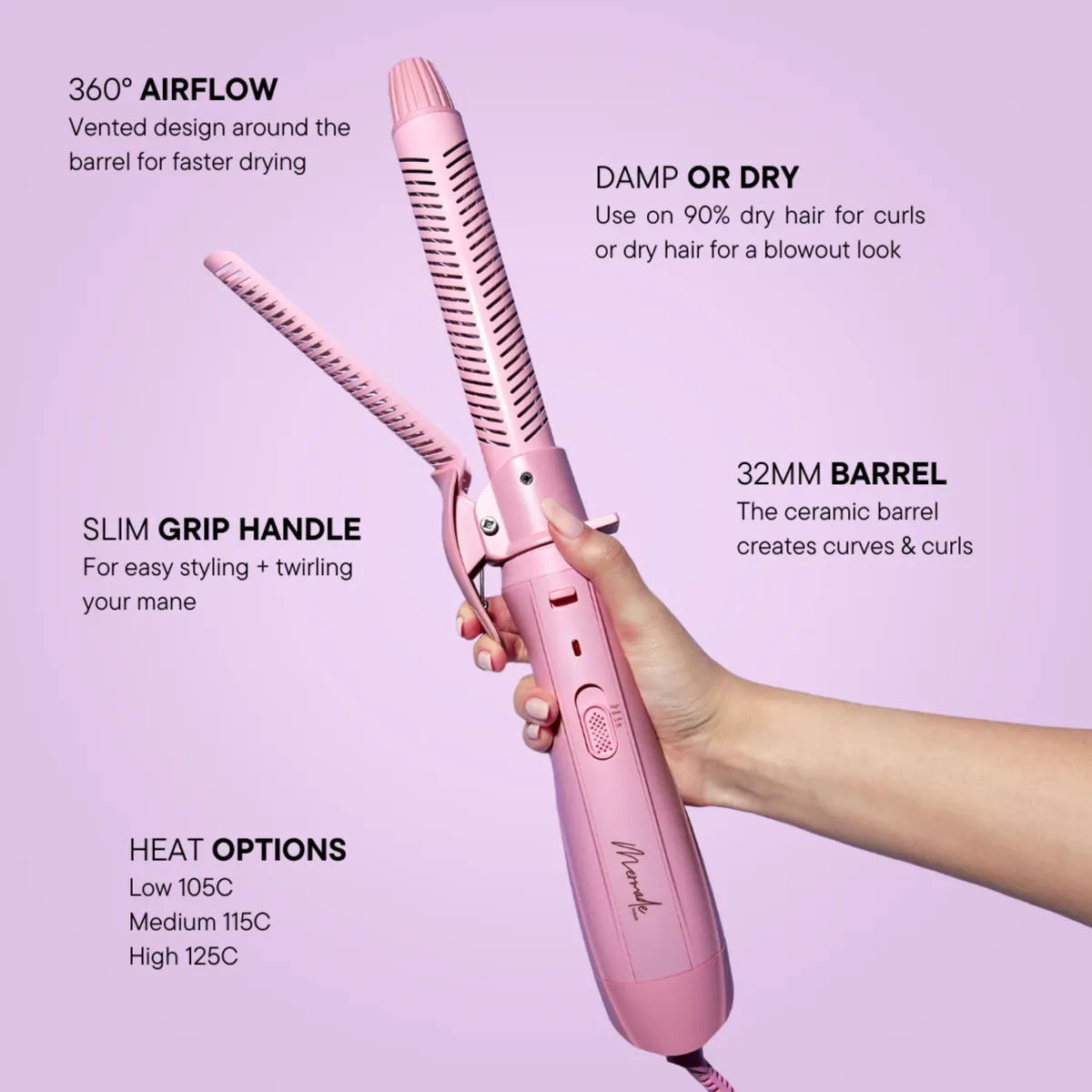 Mermade Hair Aircurl, view 4