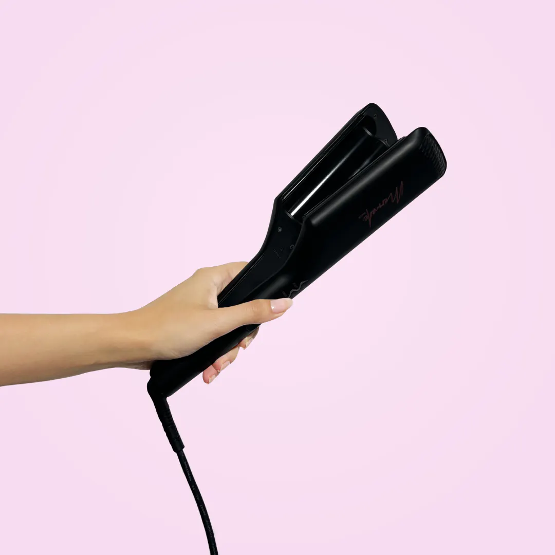 Mermade Hair Double Waver - Black, view 4
