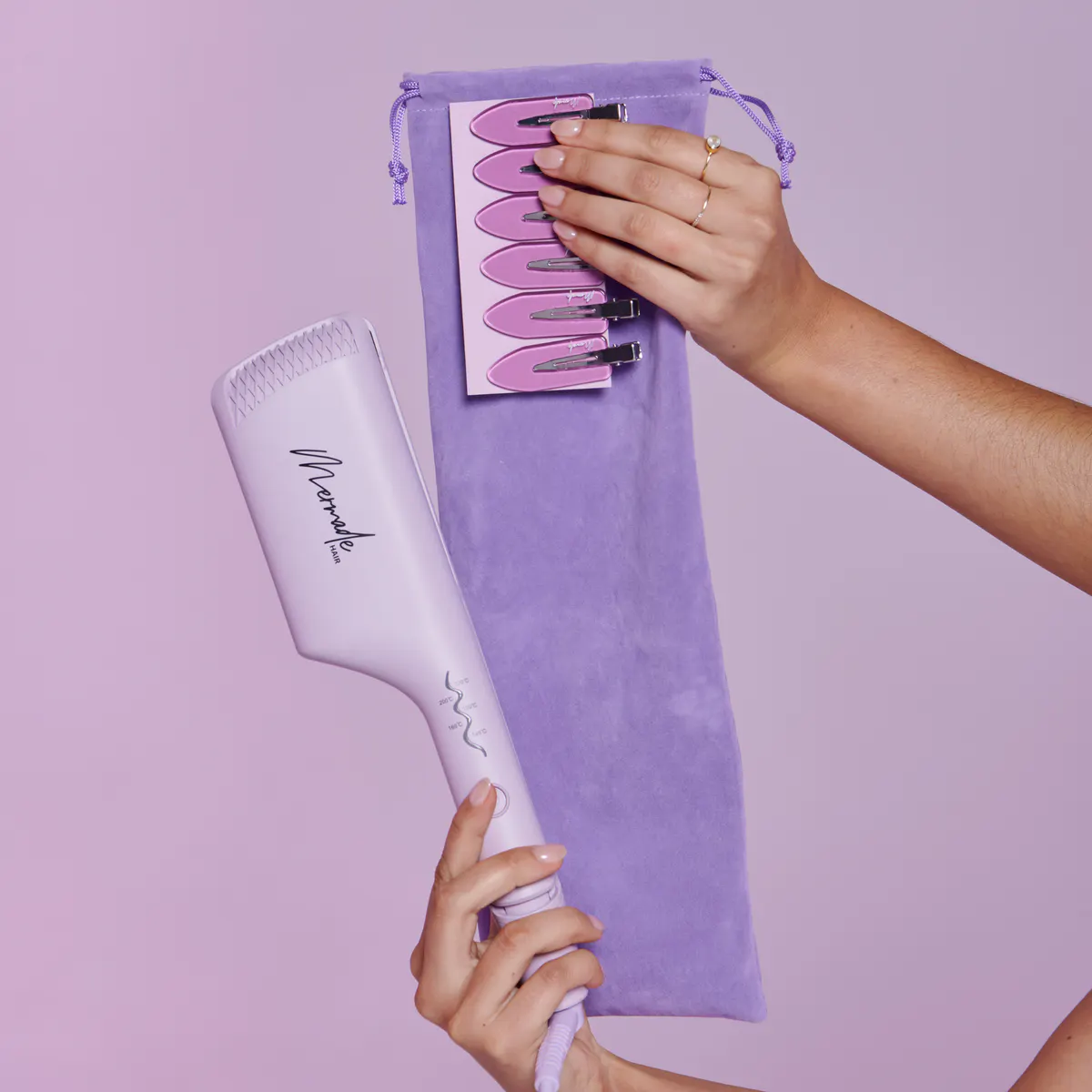 Mermade Hair Lilac Waves Kit, view 4