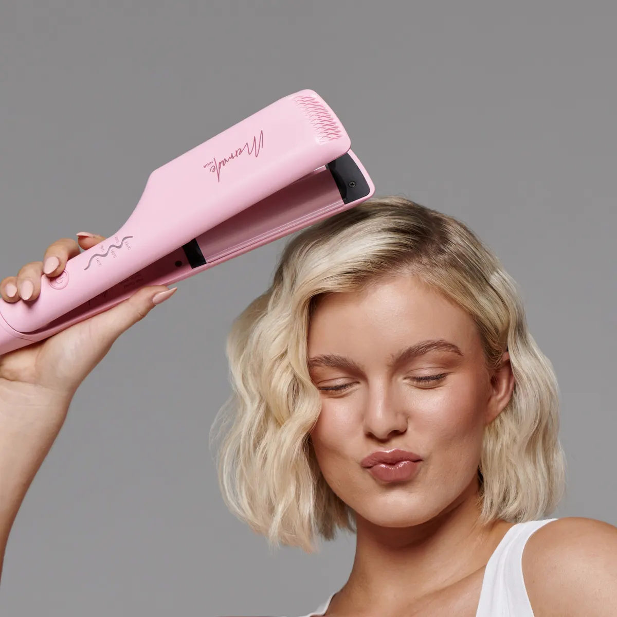Mermade Hair Double Waver Max - Pink, view 2