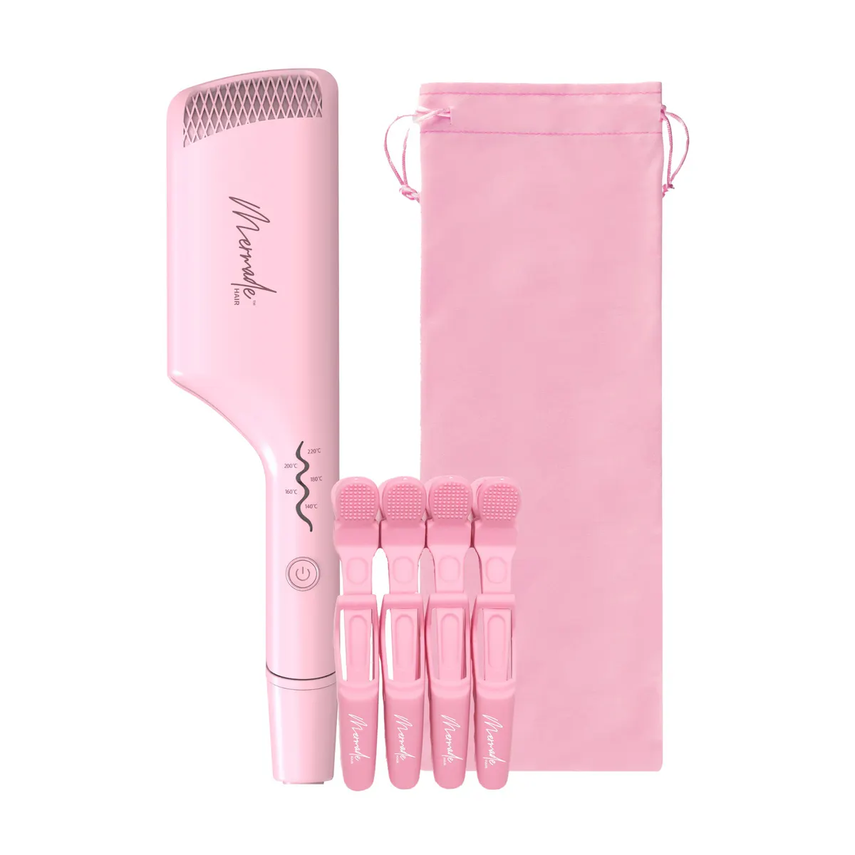 Mermade Hair Double Waver Max - Pink, view 3