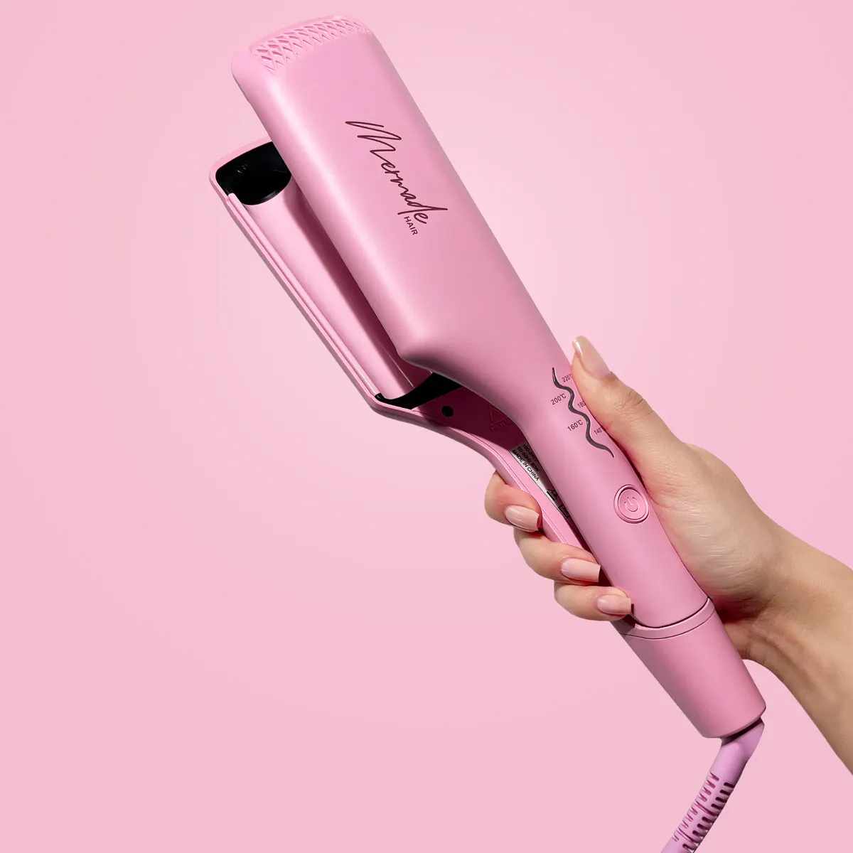 Mermade Hair Double Waver - Pink, view 6
