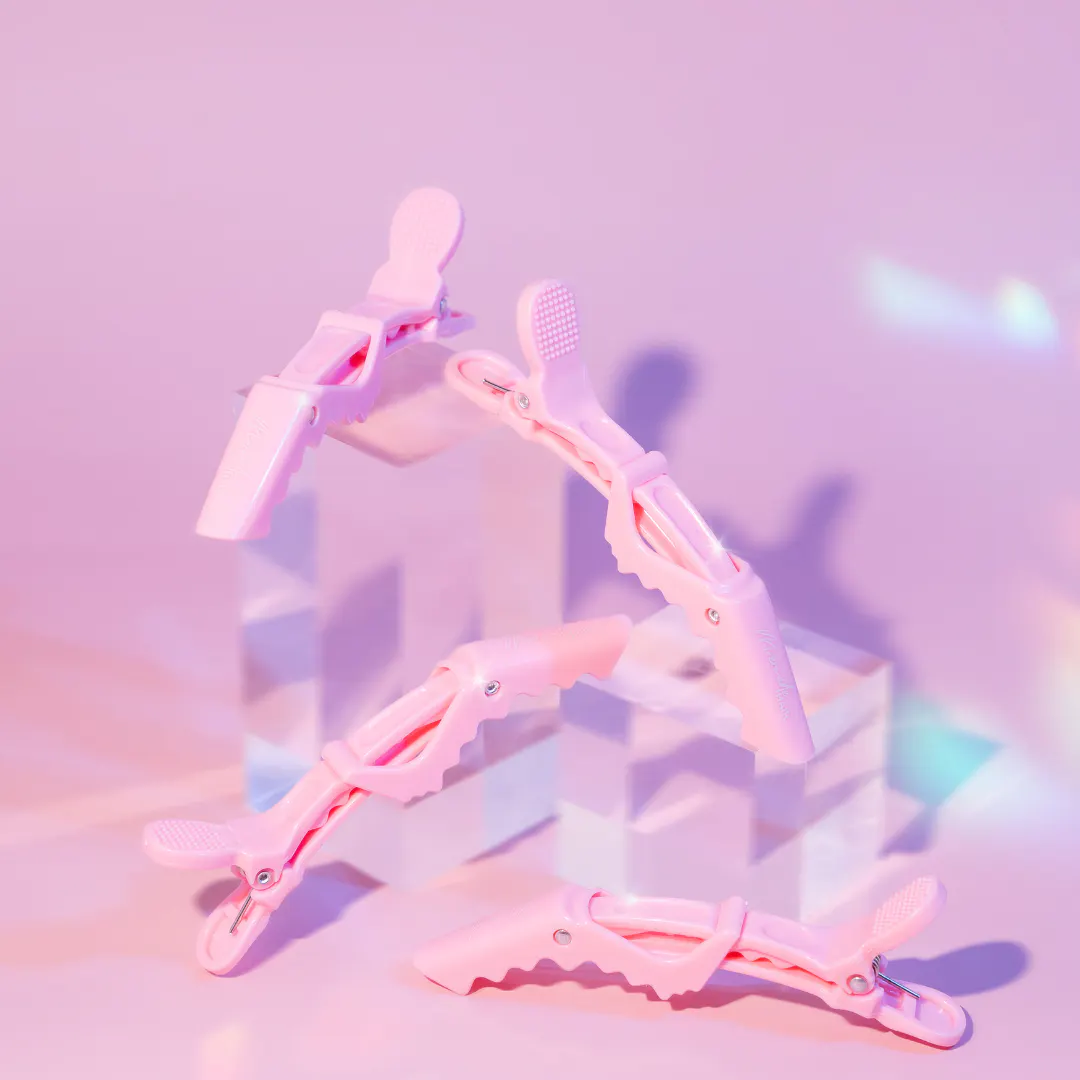 Mermade Hair Grip Clips Pink, view 8