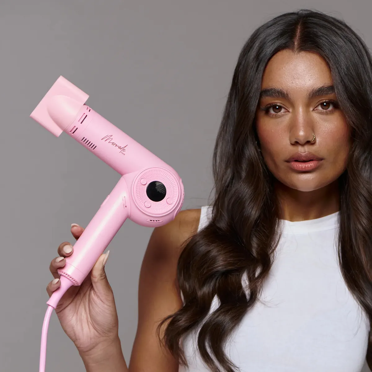Mermade Hair M Ionic Hair Dryer Pink, view 2