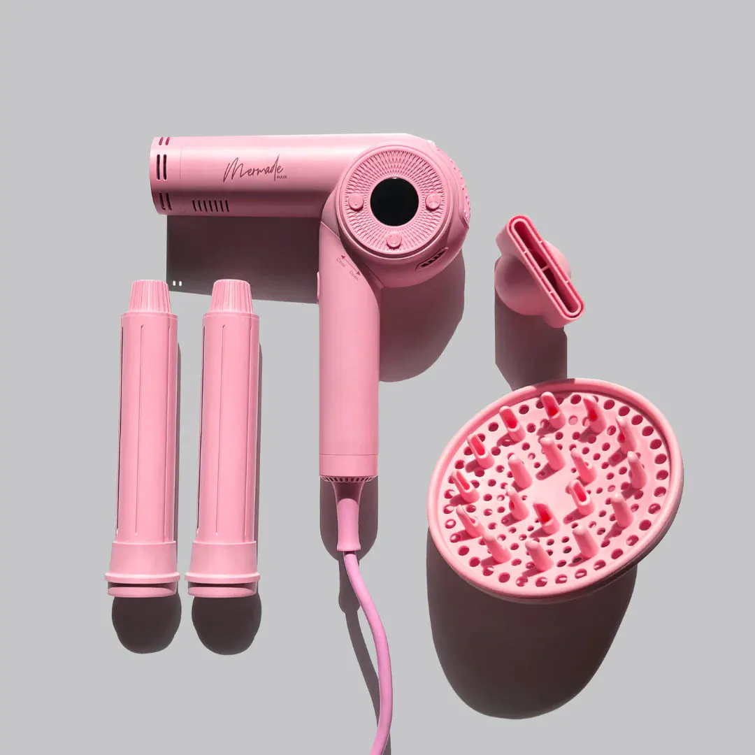 Mermade Hair M Ionic Hair Dryer Pink, view 5