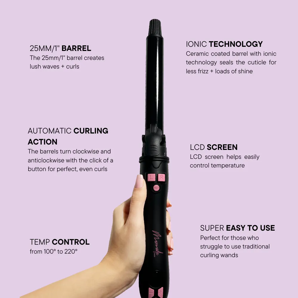 Mermade Hair Spin - Black, view 6