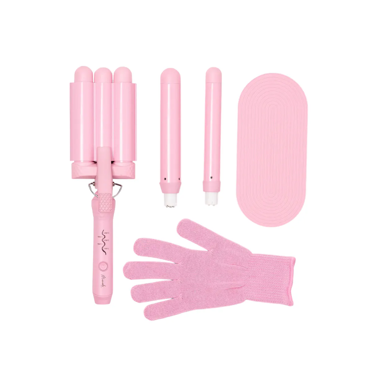 Mermade Hair Style Wand - Pink, view 3