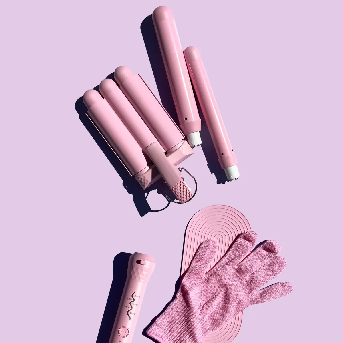 Mermade Hair Style Wand - Pink, view 8