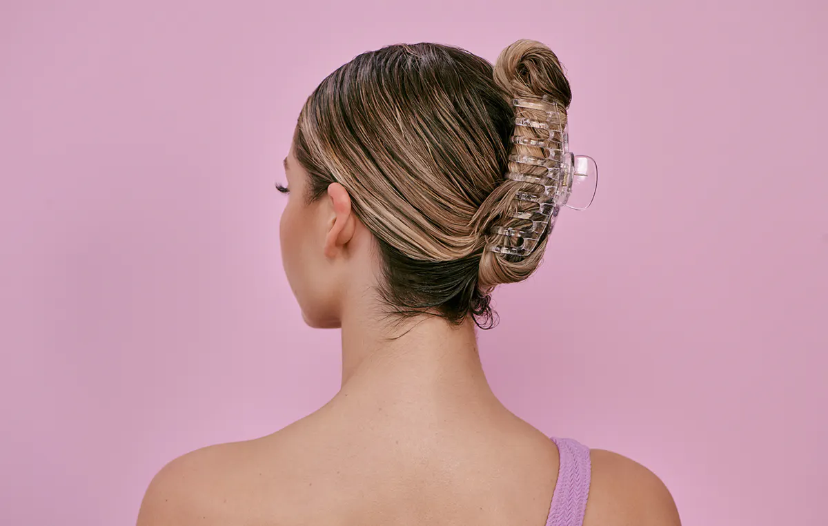 Mermade Hair The 90's Claw Clip Clear, view 2