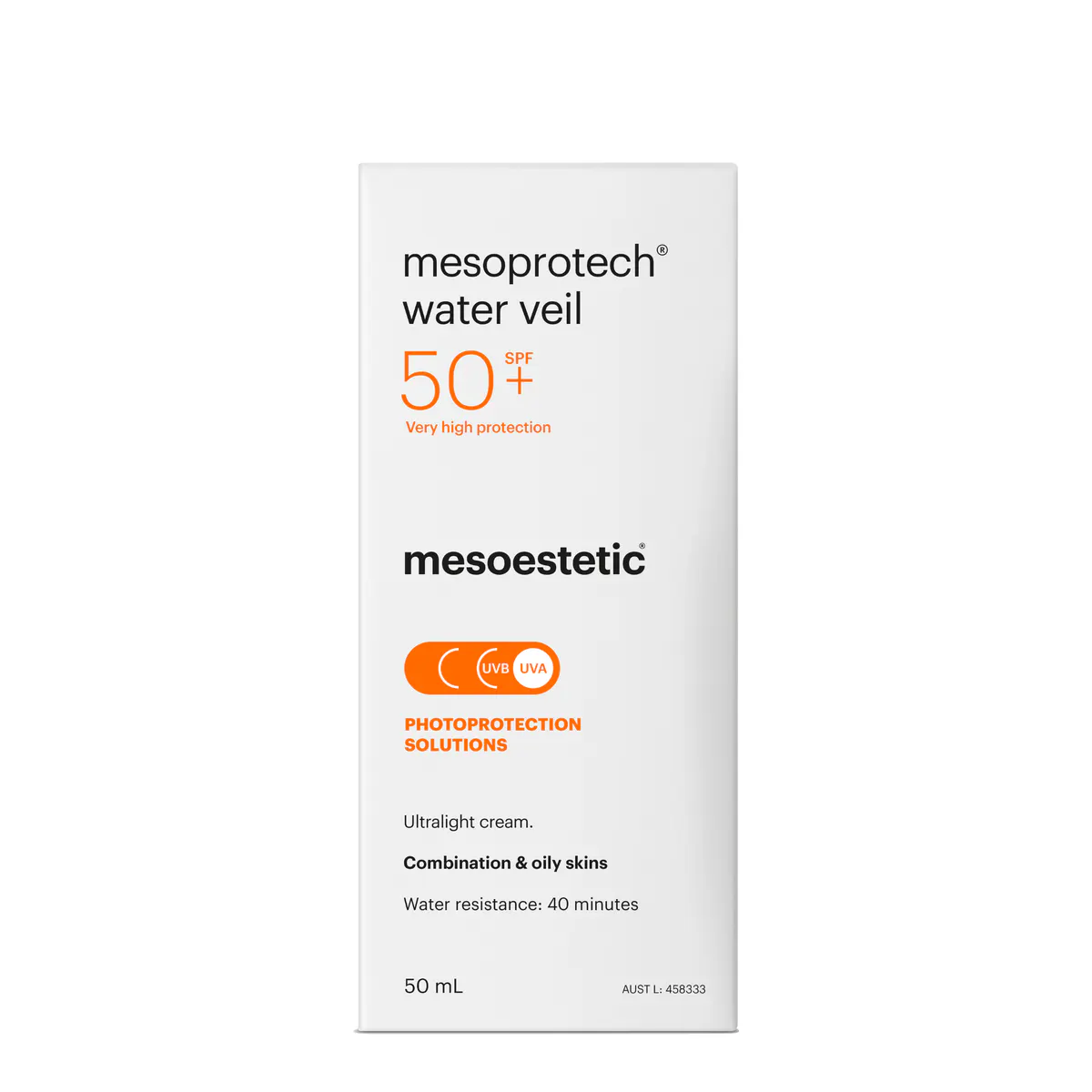 mesoestetic Mesoprotech Water Veil SPF50+ 50ml, view 2