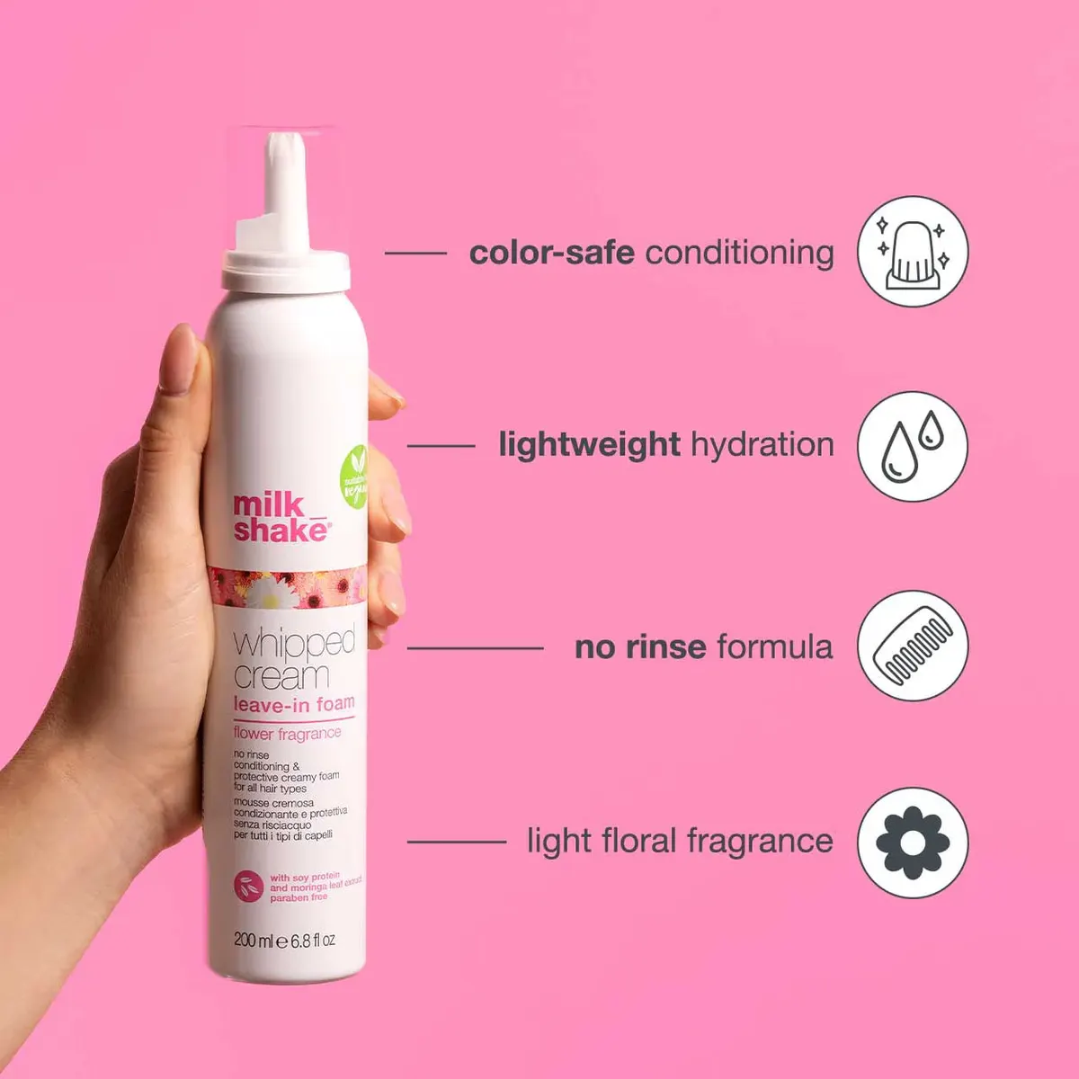 milk_shake Flower Whipped Cream 200ml, view 4