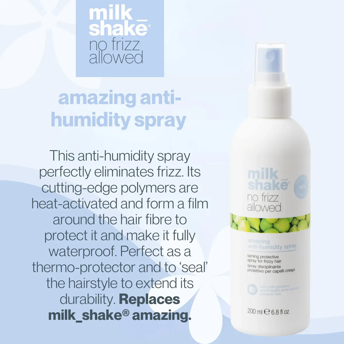 milk_shake No Frizz Amazing Spray 200ml, view 2
