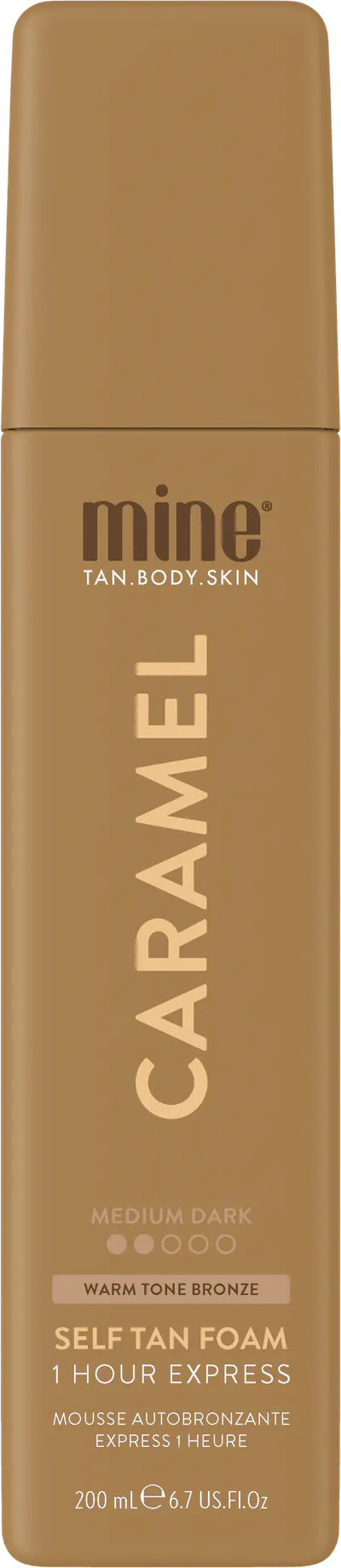 Minetan Caramel Self Tan Foam 200ml