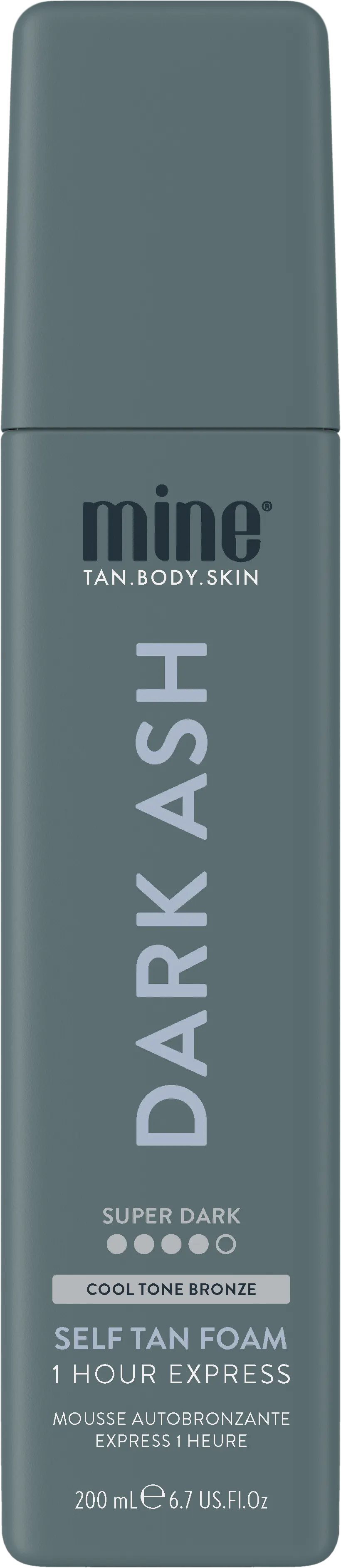Minetan Dark Ash Self Tan Foam 200ml