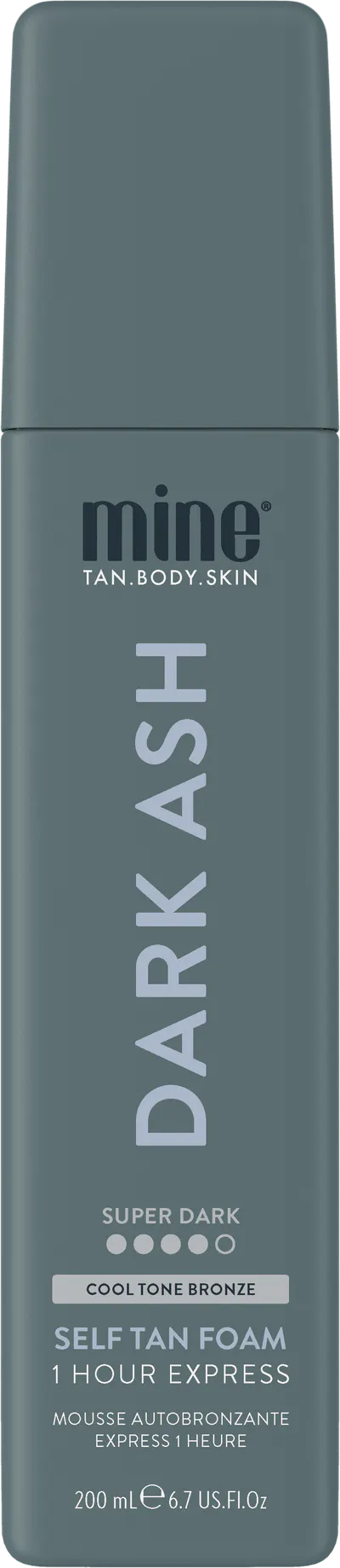 Minetan Dark Ash Self Tan Foam 200ml