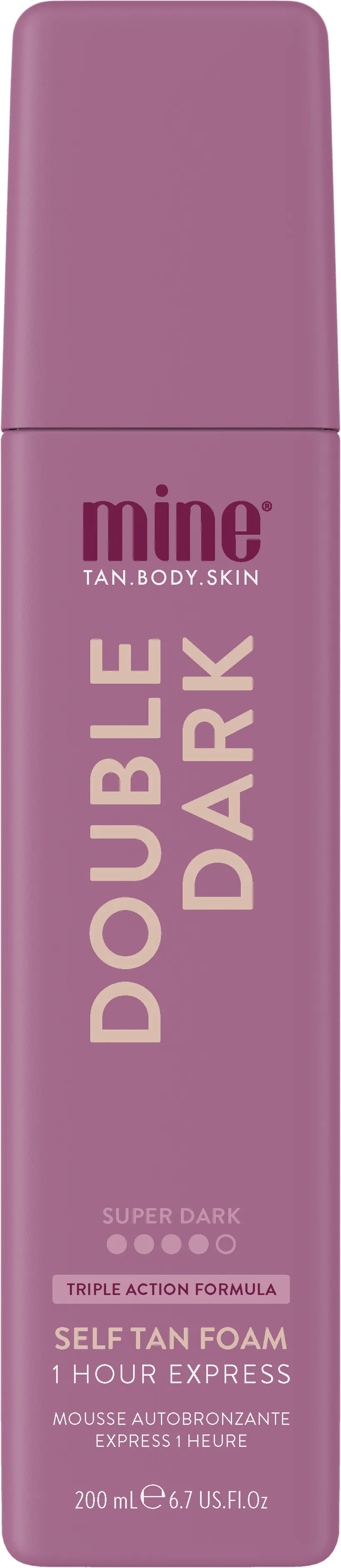 Minetan Double Dark Self Tan Foam 200ml