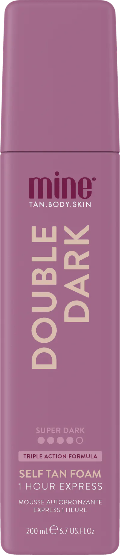 Minetan Double Dark Self Tan Foam 200ml