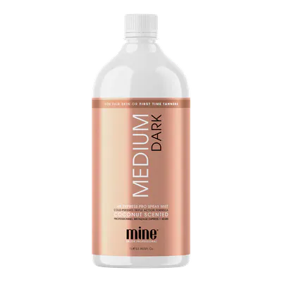 Minetan Express Pro Spray Mist Medium Dark 1000ml