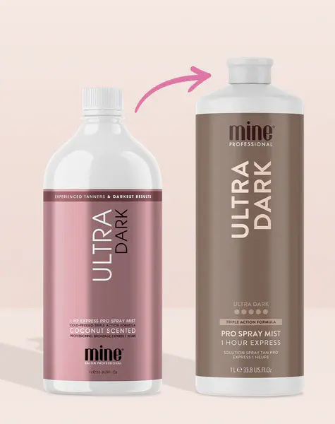 Minetan Express Pro Spray Mist Ultra Dark 1000ml, view 7