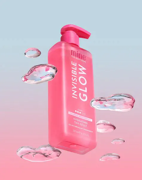 Minetan Invisible Glow Dark Hydrating Tan Gelly 237ml, view 3